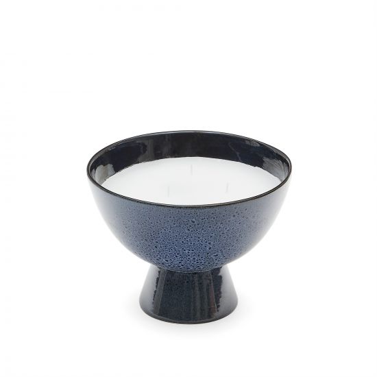 Sapira Керамическая свеча синего цвета 20 см