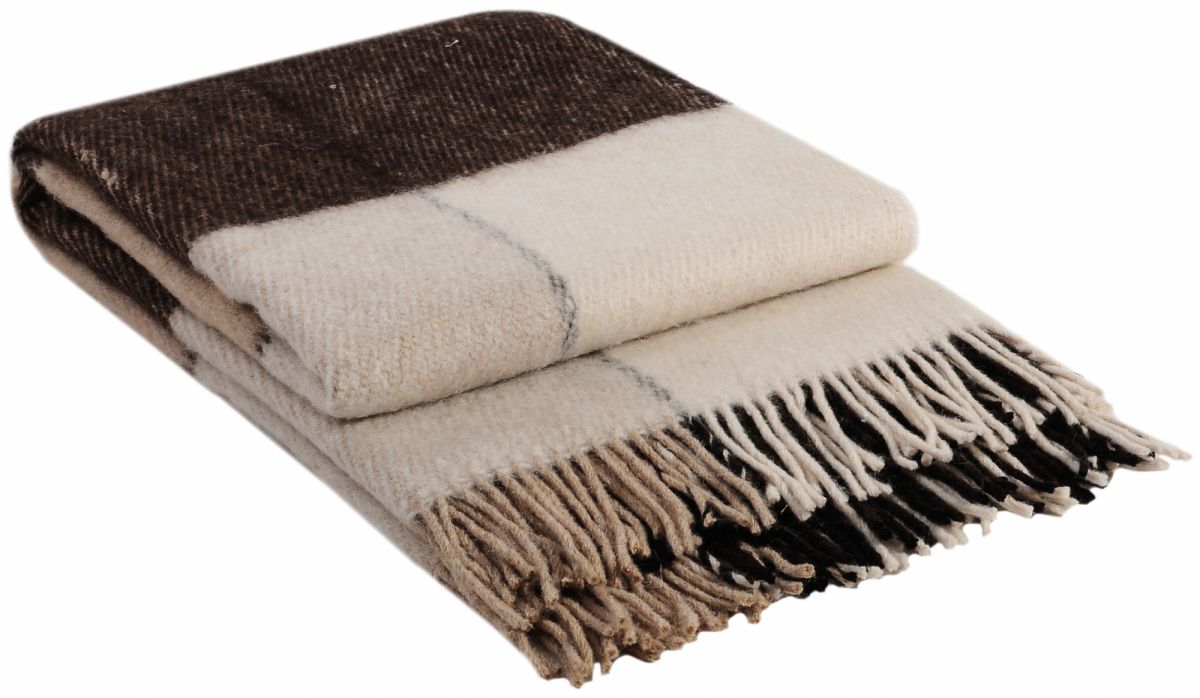 01-01 Бел-беж-кор 200х220 Эльф плед новозеланд. шерсть