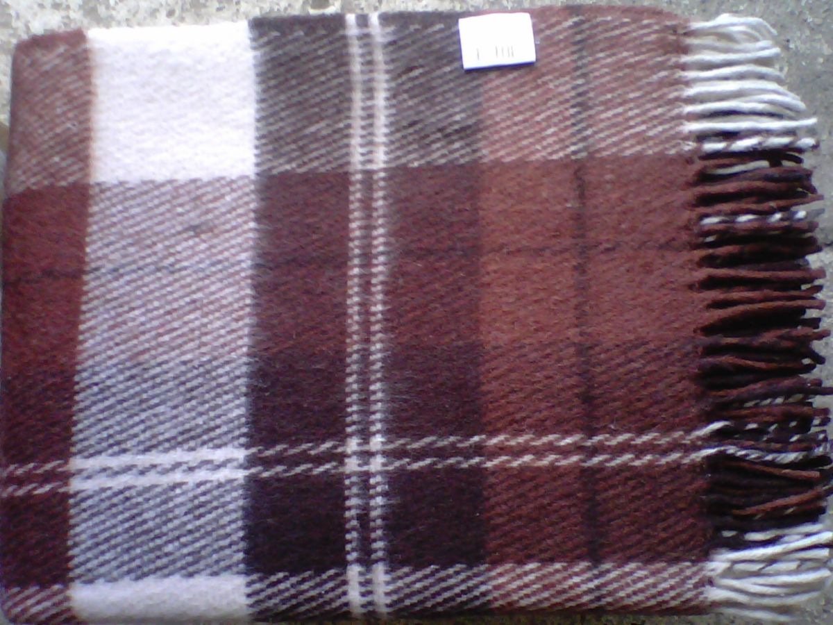 02-98 Бел-тер-кор 140х200 Эльф плед новозеланд. шерсть