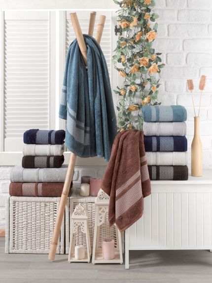 10192 CREATIVE Бамбук 50х90 (6) 480гр. полотенце DO@CO