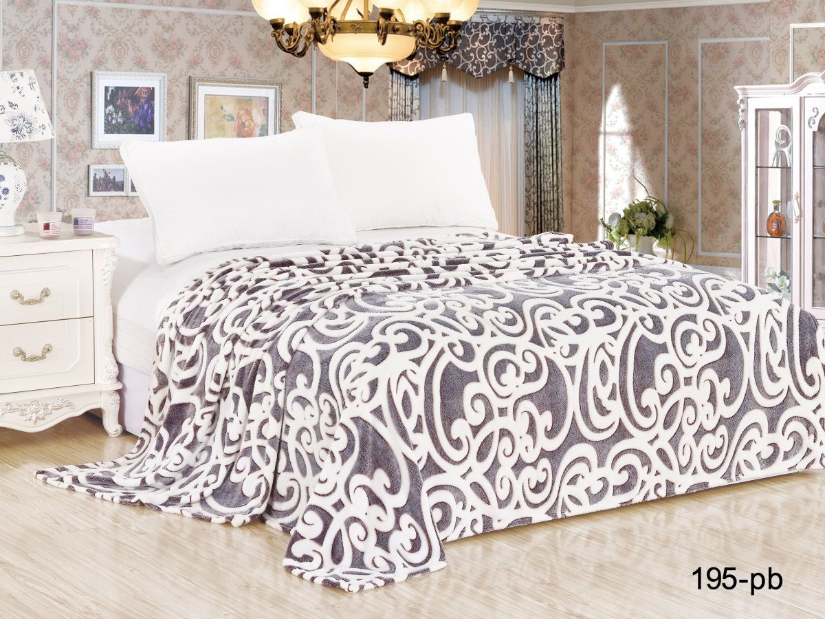 150-195-pb Микрофибра Бамбук 150х200 Плед AlViTek