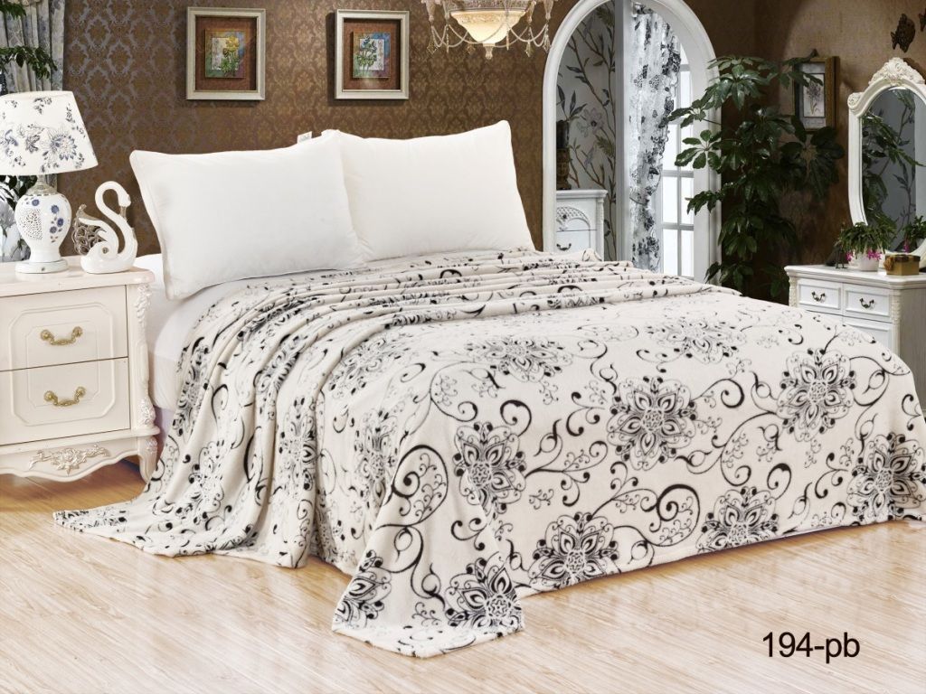 200-194-pb Микрофибра Бамбук 200х220 Плед AlViTek