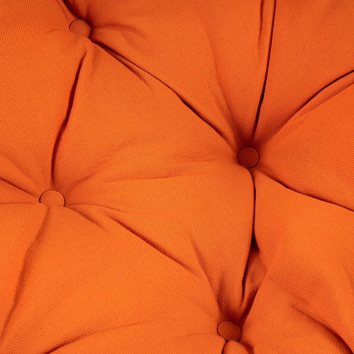23-01 Матрац для кресла "Папасан" ткань, оранжевый, С 23