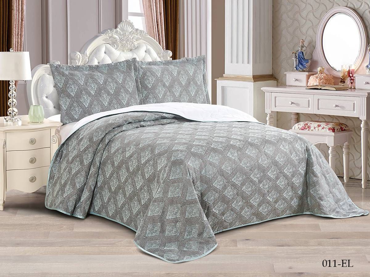 240-011-EL ETERNAL 240х260+50х70+5х2шт Покрывало CLEO