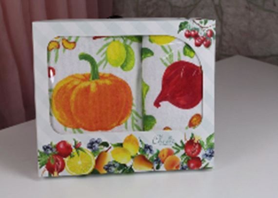 4213092+к-313 Овощной Микс 38х64х2шт Махра в коробке АРТЕКС