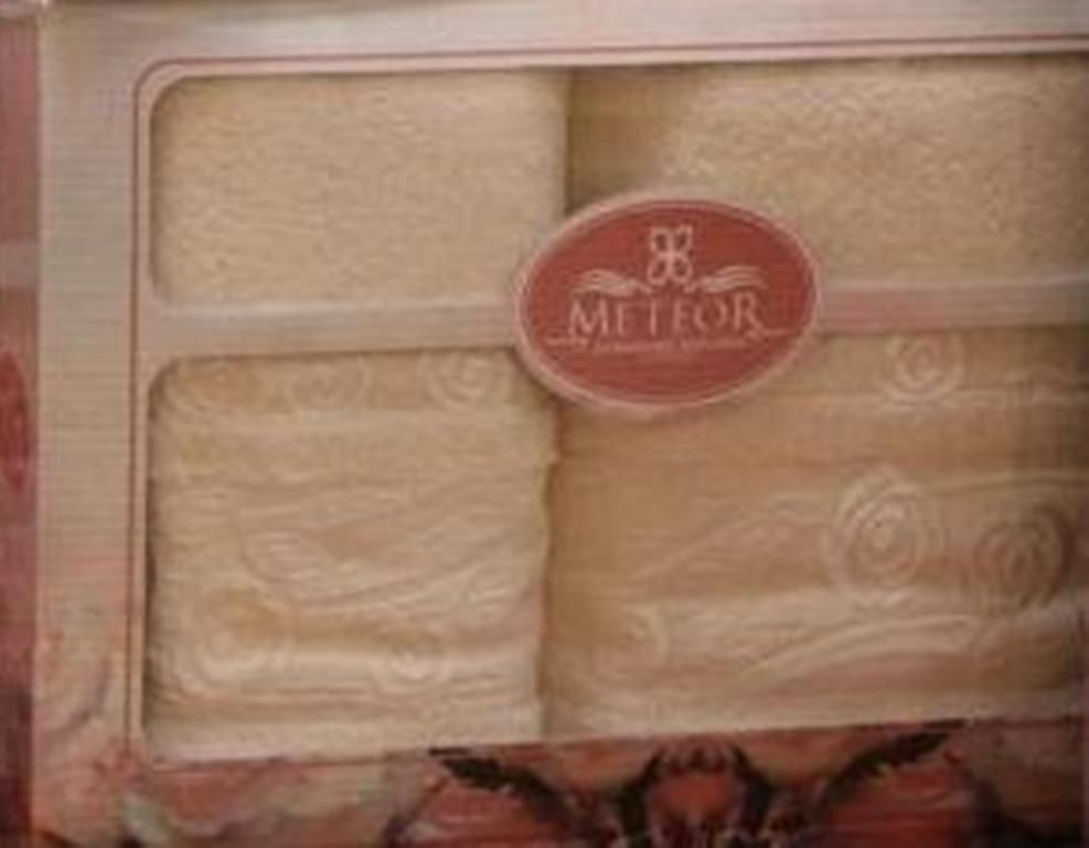 8501 Кремовый ROSE GARDEN (50х90+70х140 ) в коробке METEOR