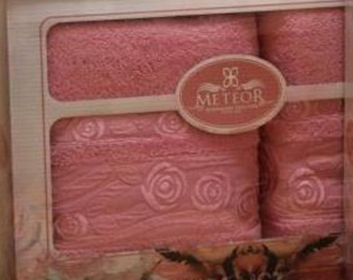 8501 Розовый ROSE GARDEN (50х90+70х140 ) в коробке METEOR