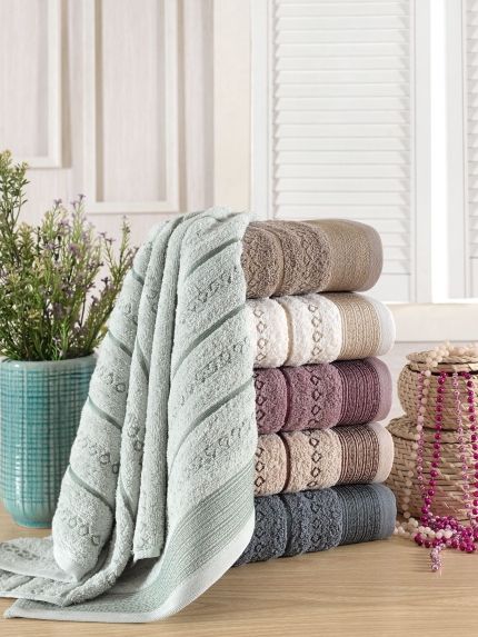 9879 TIMOXA Хлопок 50х90 (6) Полотенце PHILIPPUS