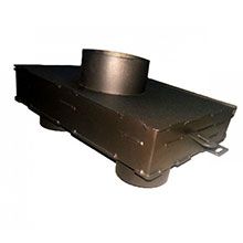 Дровяные камины,Адаптер стальной для подвода наружного воздуха к модели W17 12.3 кВт EKO,33890