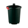 Бак круглый с крышкой 105л. (темно-зеленый) арт.ЭП 753693 - 8