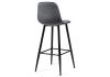 Барный стул Capri dark gray - black - 13