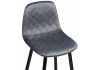 Барный стул Capri dark gray - black - 2