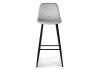 Барный стул Capri light gray - black - 11