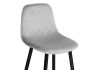 Барный стул Capri light gray - black - 14