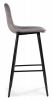 Барный стул Capri light gray - black - 2