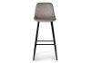 Барный стул Capri light gray - black - 5
