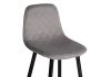 Барный стул Capri light gray - black - 8