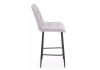 Барный стул Челси 360 светло-серый (zd 960) - черный np - 5