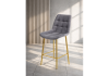 Барный стул Челси 360 темно-серый (zd 995) - золотой np - 2