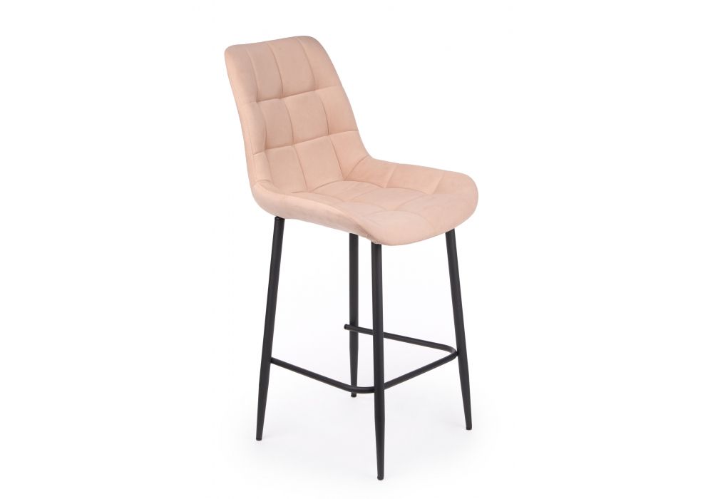 Барный стул Челси бежевый (zd 210) - черный