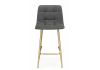 Барный стул Чилли Мини темно-серый (zd 995) - золотой np - 2
