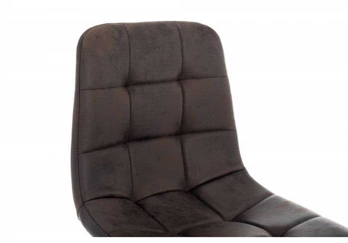 Барный стул Chio black - dark brown