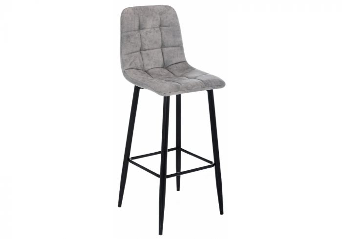 Барный стул Chio black - grey