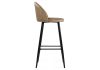 Барный стул Dodo 1 beige with edging - black - 12