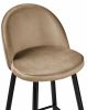 Барный стул Dodo 1 beige with edging - black - 8
