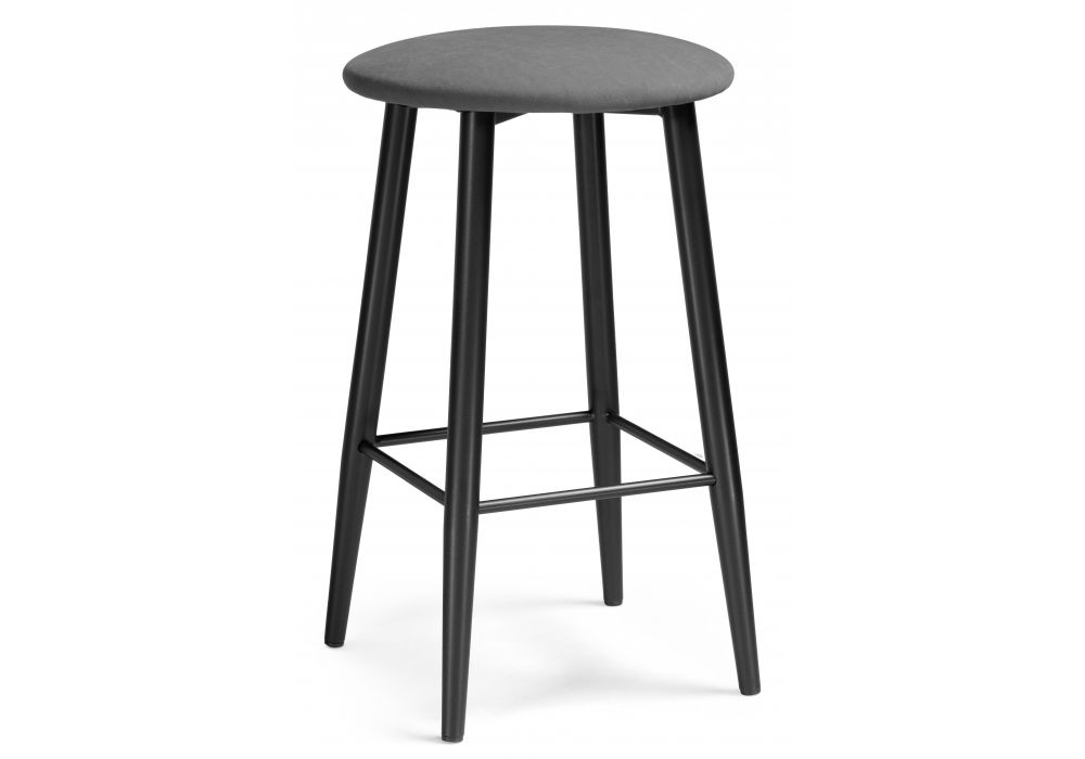 Барный стул Гангток катания графит - черный матовый