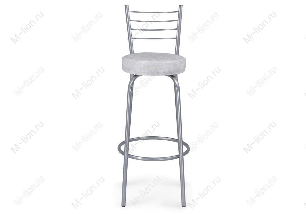 Барный стул Kuroda белый мрамор - светлый мусс