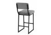 Барный стул Ларс selfie grey - черный - 4