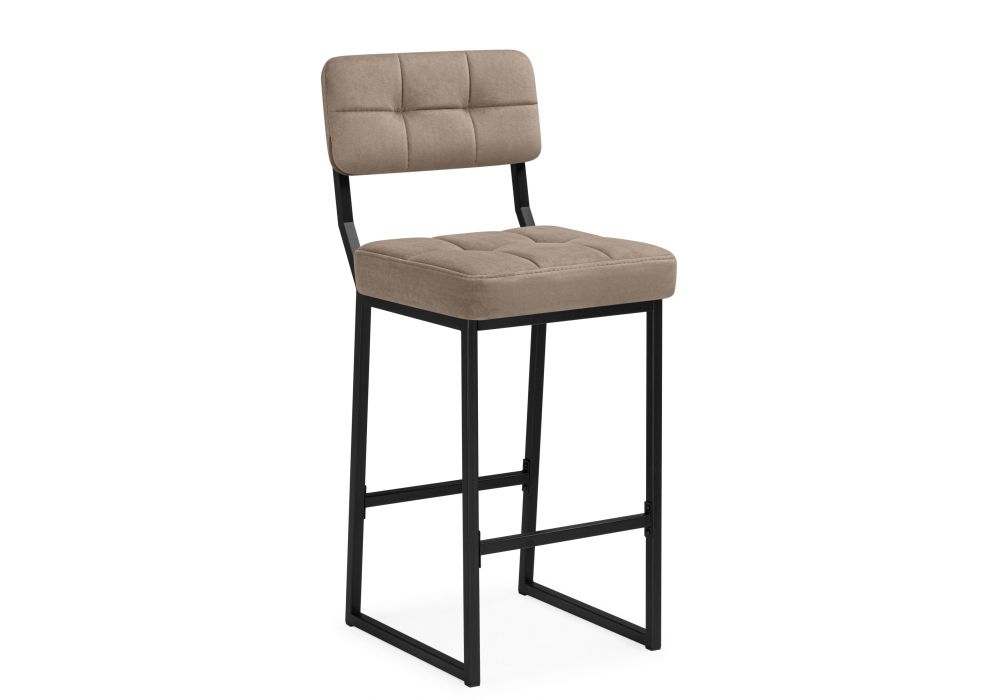 Барный стул Ларс selfie mocco - черный