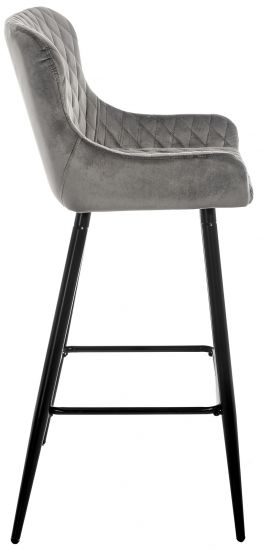 11535 Барный стул Mint темно-серый