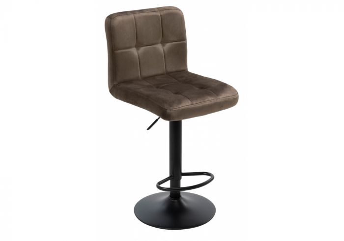 Барный стул Paskal vintage black - brown