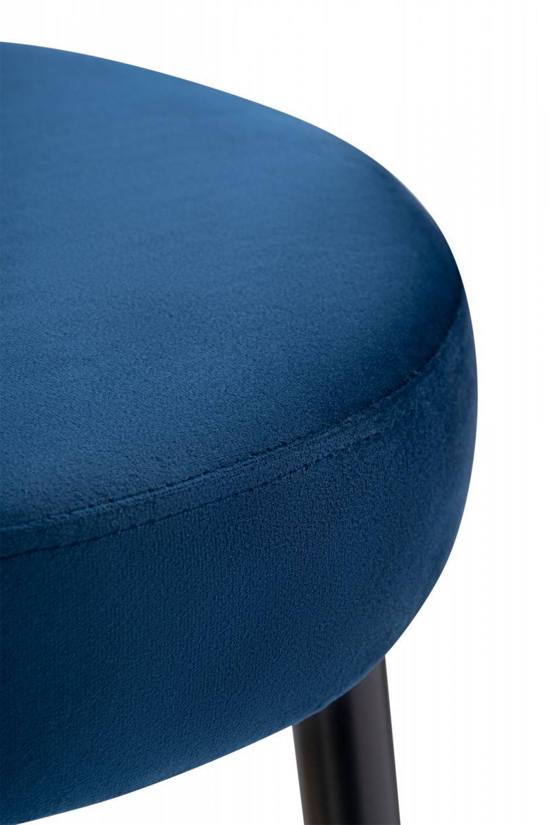 Барный стул Plato dark blue