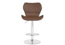 Барный стул Porch brown - chrome - 2