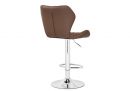 Барный стул Porch brown - chrome - 4