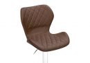 Барный стул Porch brown - chrome - 5