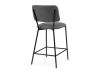 Барный стул Reparo bar dark gray - black - 5