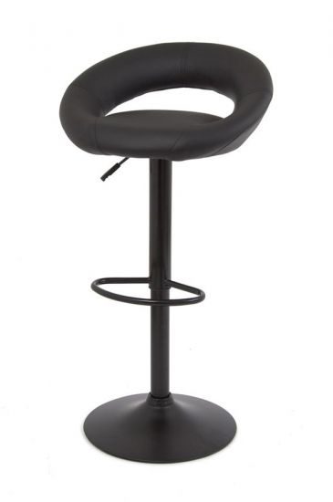 Барный стул S-905B (PU BLACK - черный) КОМБИНИРОВАННЫЙ