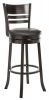 1849 Барный стул Salon cappuccino - black - 6