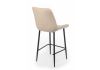 Барный стул Седа бежевый (zd 210) - черный - 6