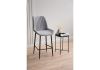 Барный стул Седа светло-серый (zd 960) - черный - 2