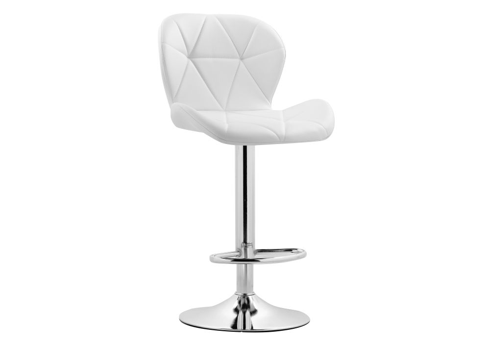Барный стул Trio white - chrome