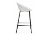 Барный стул Zeta white - black - 3