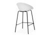 Барный стул Zeta white - black - 4