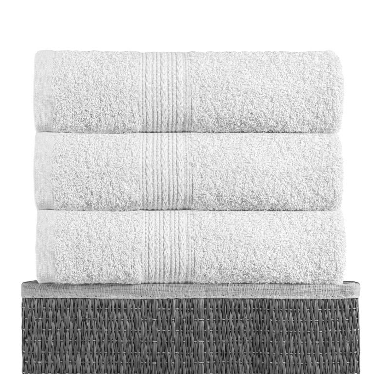 Белое 50х90 Полотенца махровое 1 шт BAYRAMALY