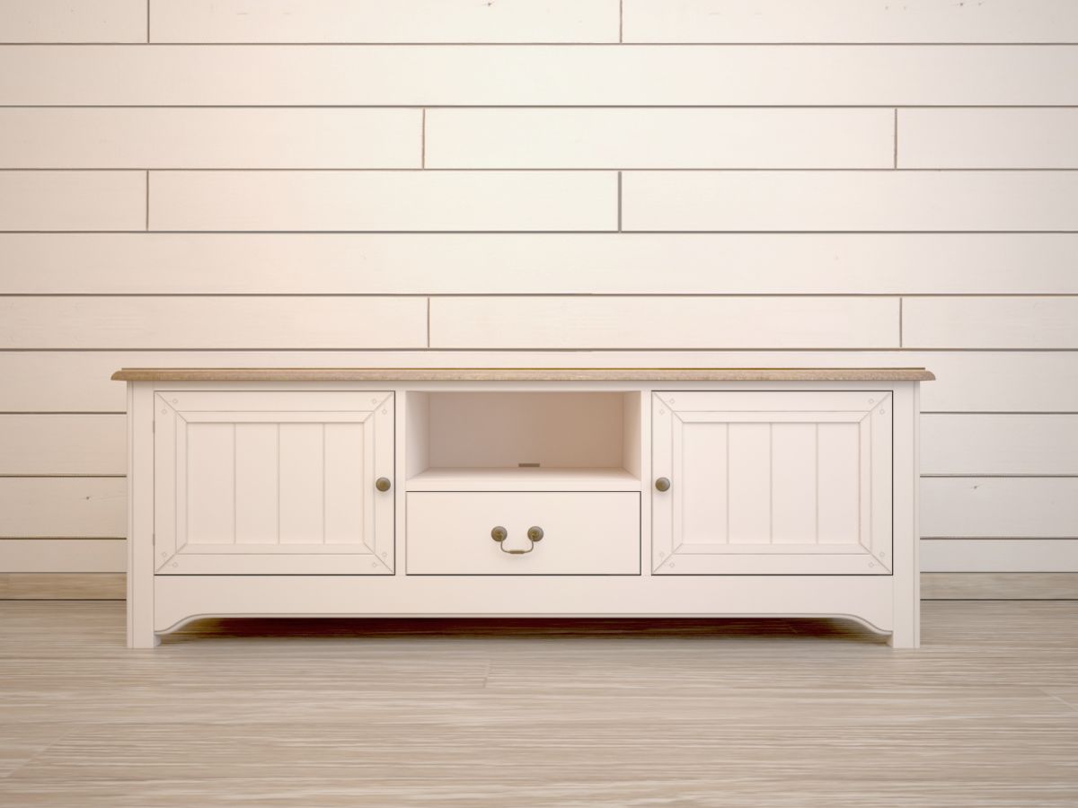 Бежевая консоль "Olivia" под TV