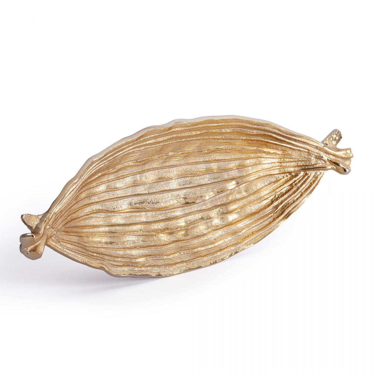 Блюдо Secret De Maison LEAF3 ( mod. 9733 ) алюминиевый сплав, 41x14x4,5 см, золото-gold